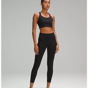 Lululemon fast and free right 25 inch black size 4 NWT